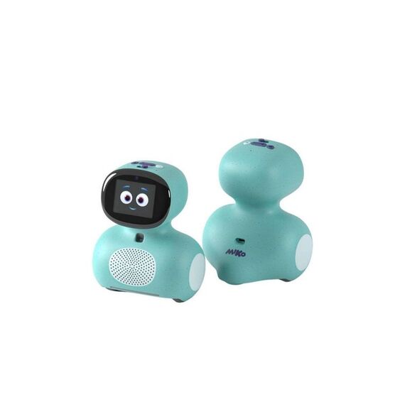 Miko 3 - Miko Mini: The Voice First AI Learning Coach - Blu Blue